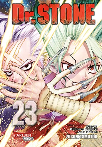 Dr. Stone 23: Verrückte Abenteuer, Action und Wissenschaft! (23) von Carlsen Manga