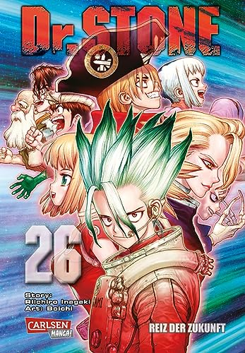 Dr. Stone 26: Verrückte Abenteuer, Action und Wissenschaft! von CARLSEN MANGA