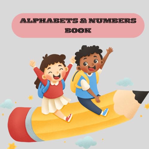 English Alphabets and Numbers Book for Kids: A Fun Guide to ABCs and 123s for Preschoolers von Independently published