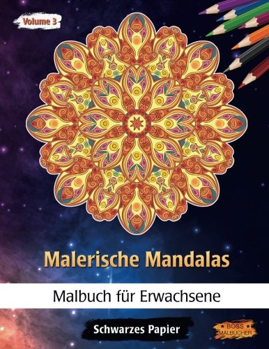 Malerische Mandalas: Malbücher für Erwachsene | Mitternacht Edition