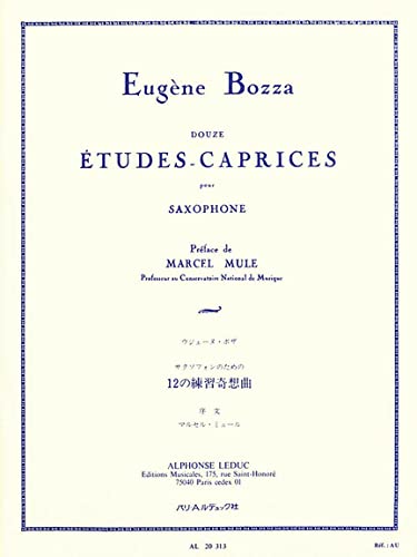 12 ETUDES-CAPRICES SAXOPHONE