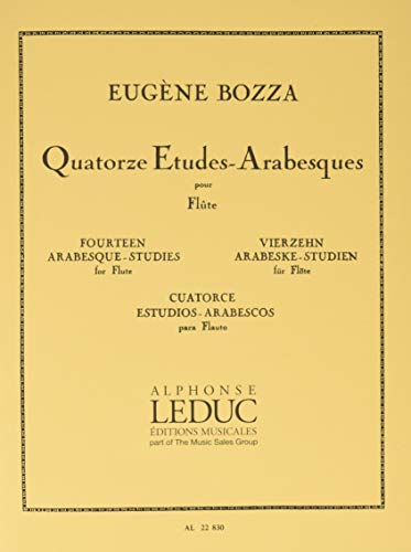 14 ETUDES ARABESQUES FLUTE
