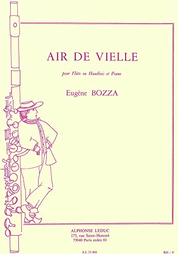AIR DE VIELLE FLUTE (OU HAUTBOIS) ET PIANO