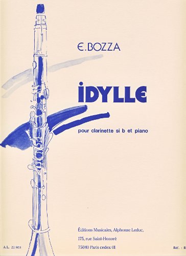BOZZA - Idylle para Clarinete y Piano