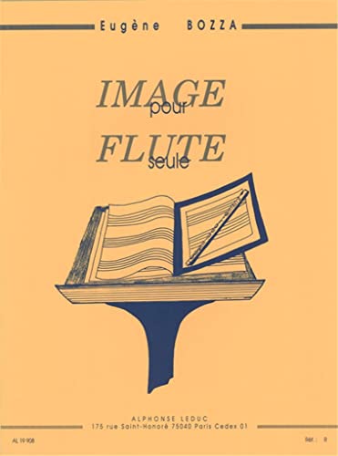 Image Opus 38 pour flûte seule. von Alphonse Leduc