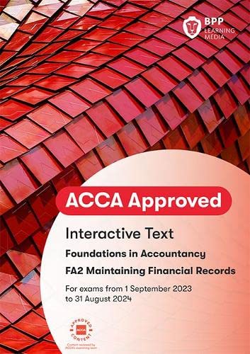 FIA Maintaining Financial Records FA2: Interactive Text von BPP Learning Media