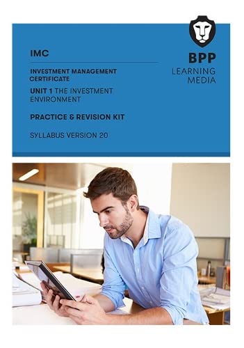 IMC Unit 1 Syllabus Version 20: Practice and Revision Kit von BPP Learning Media