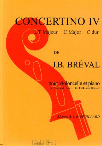 BREVAL - Concertino nº 4 en Do Mayor para Violoncello y Piano
