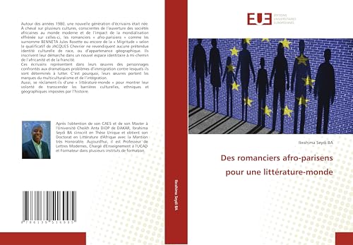Des romanciers afro-parisens pour une littérature-monde von Éditions universitaires européennes