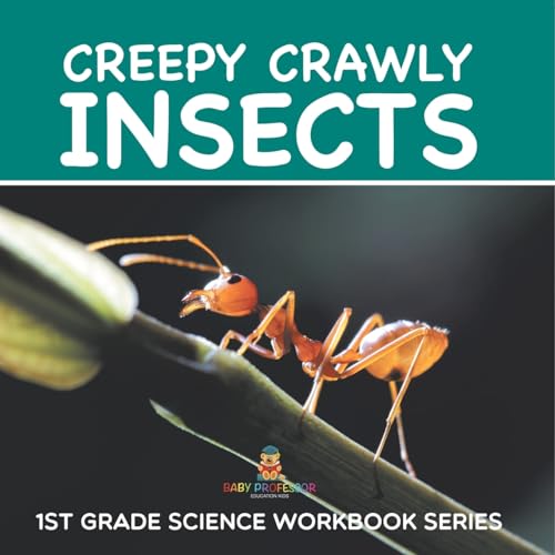 Creepy Crawly Insects: 1st Grade Science Workbook Series Creepy Crawly Insects: 1st Grade Science Workbook Series von Baby Professor