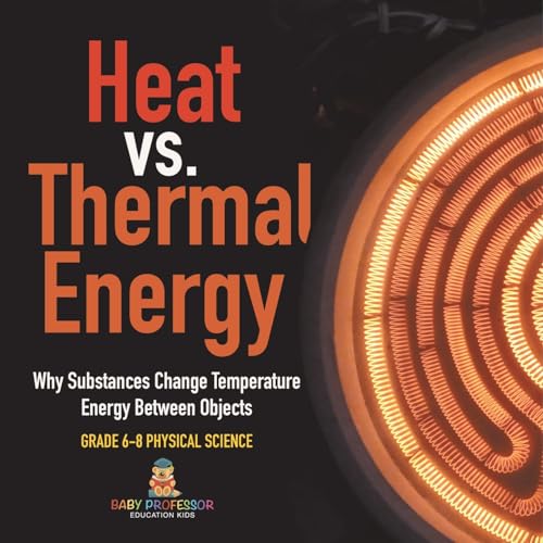 Heat vs. Thermal Energy Why Substances Change Temperature Energy Between Objects Grade 6-8 Physical Science von Baby Professor