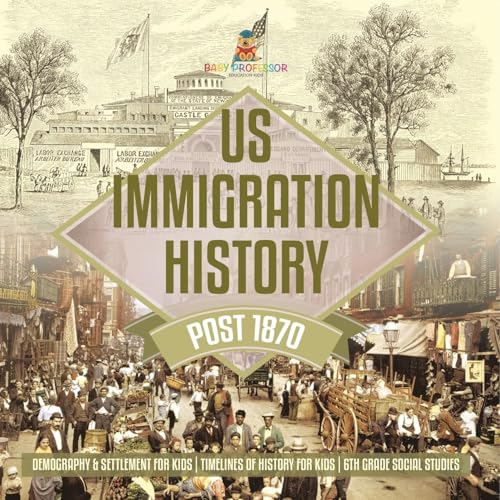 US Immigration History Post 1870 - Demography & Settlement for Kids Timelines of History for Kids 6th Grade Social Studies US Immigration History Post 1870 - Demography & Settlement for Kids Timelines of History for Kids 6th Grade Social Studies von Baby Professor