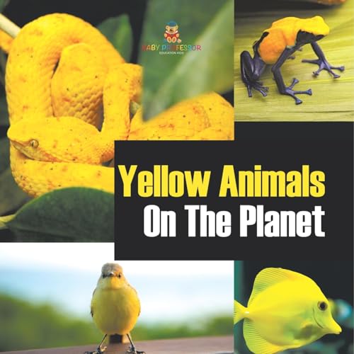 Yellow Animals On The Planet von Baby Professor