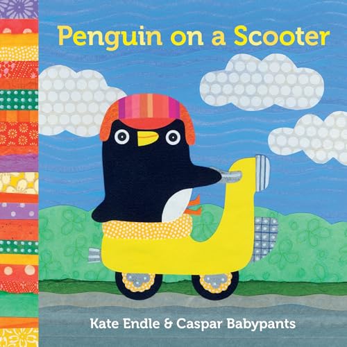 Penguin on a Scooter von Little Bigfoot