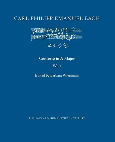 Concerto in A Major, Wq 7 (Cpeb: Cw Offprints) von Independently Published