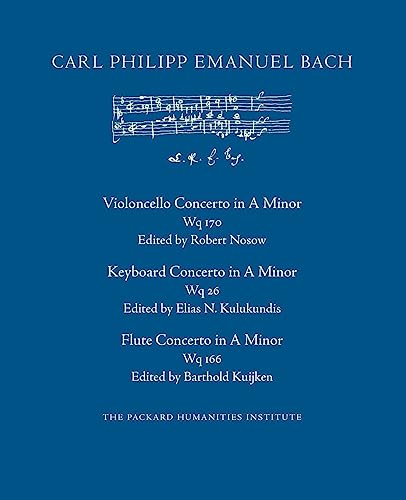 Concerto in A Minor, Wq 170, 26, 166 Concerto in A Minor, Wq 170, 26, 166 von CREATESPACE