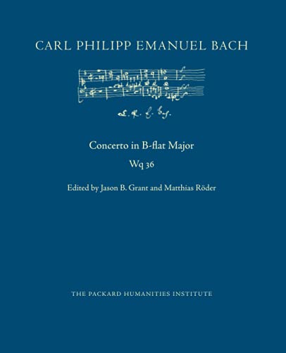 Concerto in B-flat Major, Wq 36 Concerto in B-flat Major, Wq 36 von Independently published