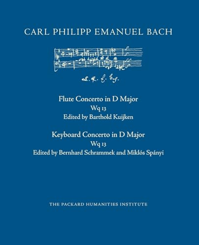 Concerto in D Major, Wq 13 (CPEB:CW Offprints, Band 20)