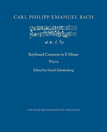 Concerto in E Minor, Wq 24 (CPEB:CW Offprints)