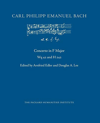 Concerto in F Major, Wq 42 and H 242 (Cpeb: Cw Offprints)