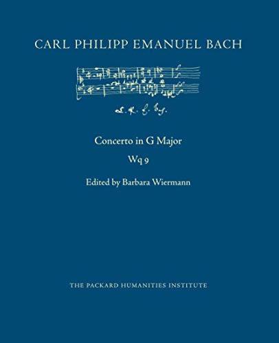 Concerto in G Major, Wq 9 (Cpeb: Cw Offprints) von Independently Published
