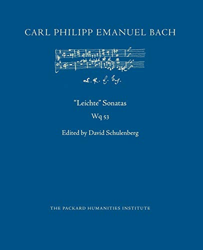 "Leichte" Sonatas, Wq 53 (Cpeb: Cw Offprints)