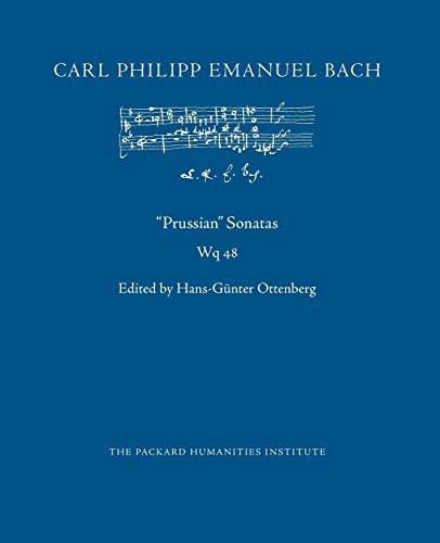 "Prussian" Sonatas, Wq 48 (CPEB:CW Offprints, Band 15)