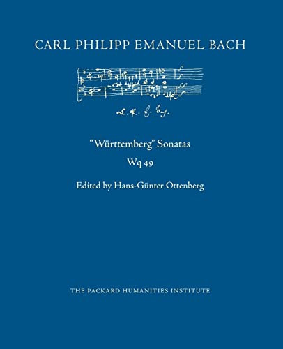 "Wuerttemberg" Sonatas, Wq 49 (CPEB:CW Offprints)
