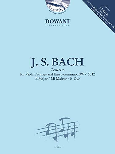 Concerto for Violin, Strings and Bc, Bwv 1042: E Major