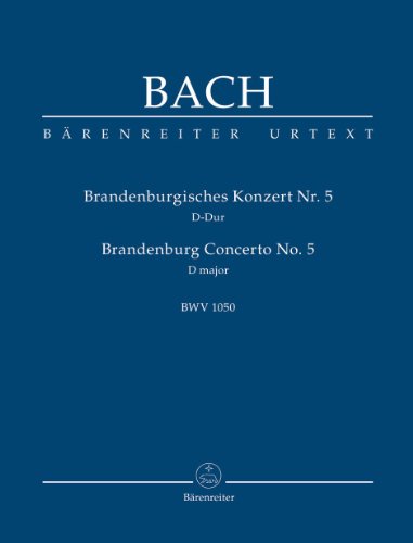 Brandenburgisches Konzert Nr. 5 TP7 (Bärenreiter Urtext)