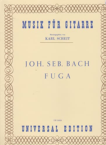 Fuge BWV1000 : für Gitarre
