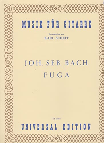 Fuge BWV1000 : für Gitarre Fuge BWV1000 : für Gitarre