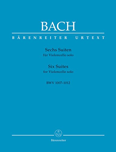 Sechs Suiten. Spielpartitur(en), Sammelband, Urtextausgabe. BÄRENREITER URTEXT