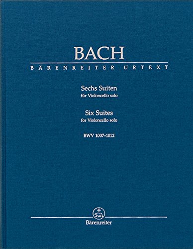 Sechs Suiten. Spielpartitur(en), Sammelband, Urtextausgabe. BÄRENREITER URTEXT