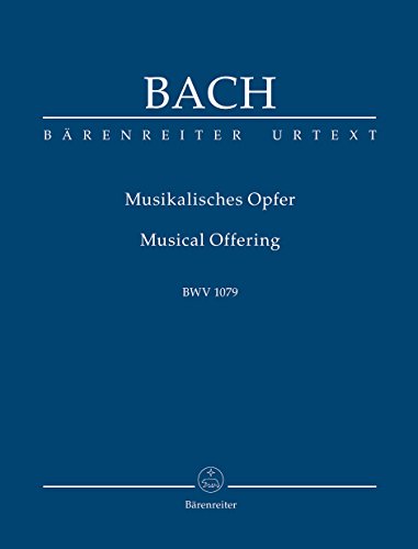 Musikalisches Opfer BWV 1079. Studienpartitur von Bärenreiter
