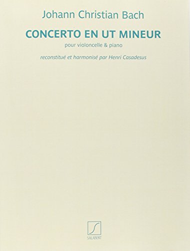 Concerto en do mineur --- Violoncelle et Piano