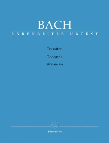 Toccatas BWV 910-916 --- Piano