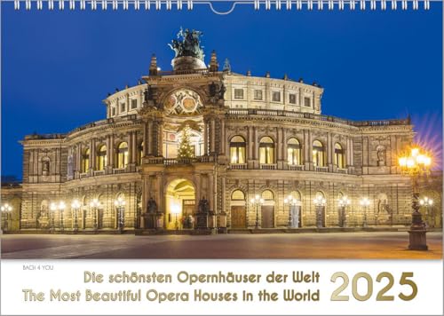 Opernhäuser, ein Musik-Kalender 2026, DIN A4: Die schönsten Opernhäuser der Welt – The Most Beautiful Opera Houses in the World Opernhäuser, ein Musik-Kalender 2026, DIN A4: Die schönsten Opernhäuser der Welt – The Most Beautiful Opera Houses in the World von Bach 4 You