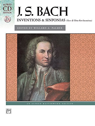 Bach - Inventions & Sinfonias (2 & 3 Part Inventions): Klavier/Piano (incl. CD) (Alfred Cd Edition) von ALFRED