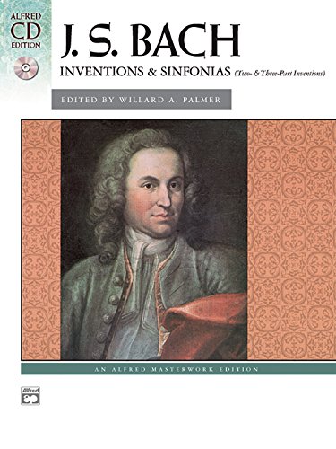 Bach - Inventions & Sinfonias (2 & 3 Part Inventions): Klavier/Piano (incl. CD) (Alfred Cd Edition) von ALFRED PUBLISHING