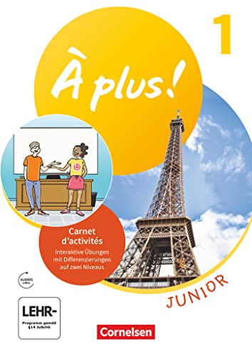 À plus ! Neubearbeitung - Französisch als 1. Fremdsprache - Ausgabe 2020: Junior - Carnet d'activités mit interaktiven Übungen online - Mit Audio- und Video-Materialien