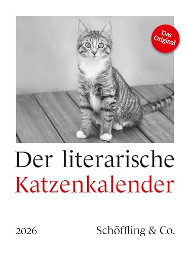 Der literarische Katzenkalender 2026. DAS ORIGINAL! von Schöffling