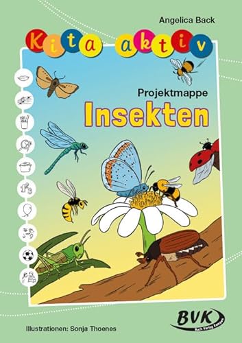 Kita aktiv Projektmappe Insekten (Kita aktiv: alle Bildungsbereiche, inkl. U3) | Kita-Sommermaterial 2024 (Kita aktiv: für Kindergartenkinder von 2 bis 6 Jahren) von BVK Buch Verlag Kempen GmbH