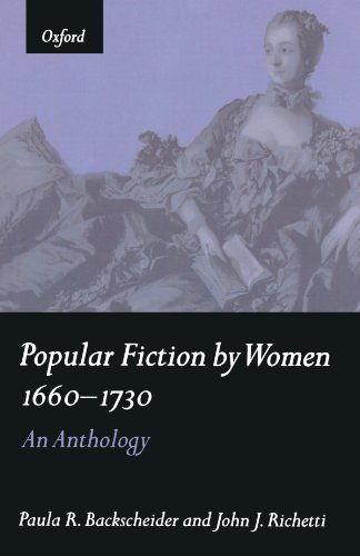 Popular Fiction By Women 1660-1730: An Anthology von Clarendon Press
