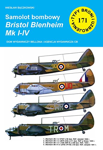 Samolot bombowy Bristol Blenheim Mk I-IV (TYPY BRONI I UZBROJENIA) von CB