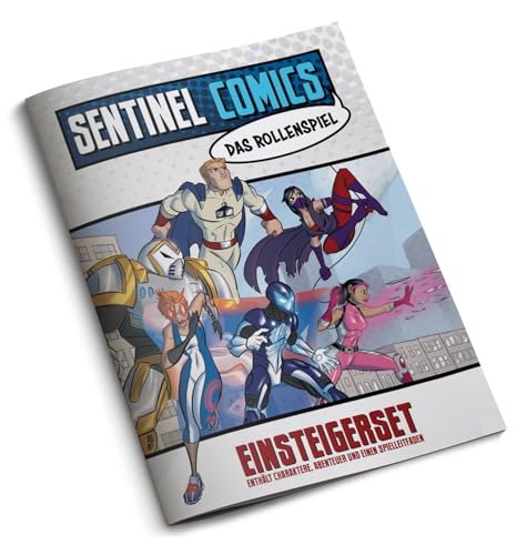 Sentinel Comics - Das Rollenspiel - Einsteigerset von Das Schwarze Auge