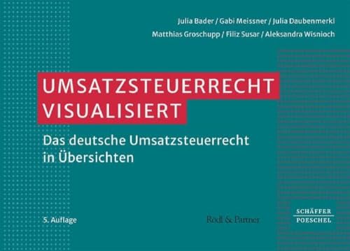 Umsatzsteuerrecht visualisiert: Das deutsche Umsatzsteuerrecht in Übersichten von Schffer-Poeschel Verlag