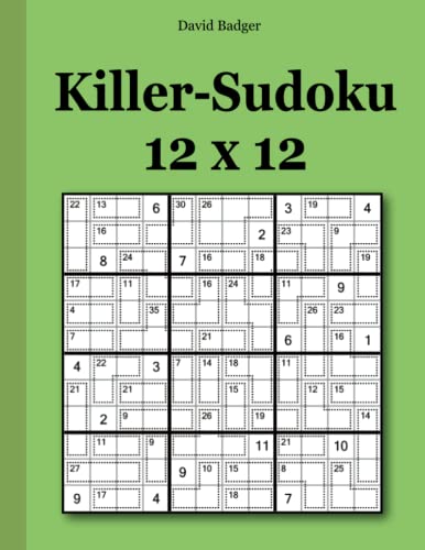 Killer-Sudoku 12 x 12 Killer-Sudoku 12 x 12