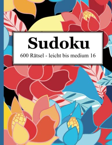 Sudoku - 600 Rätsel leicht bis medium 16
