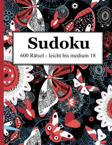 Sudoku - 600 Rätsel leicht bis medium 18 von udv